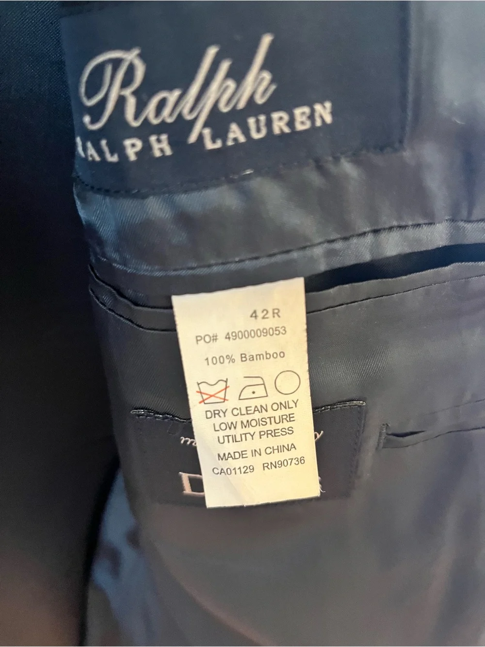 Men’s Ralph Lauren Blazer, blue 42R